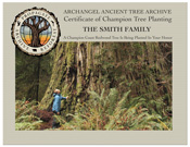 Certificate of Planting